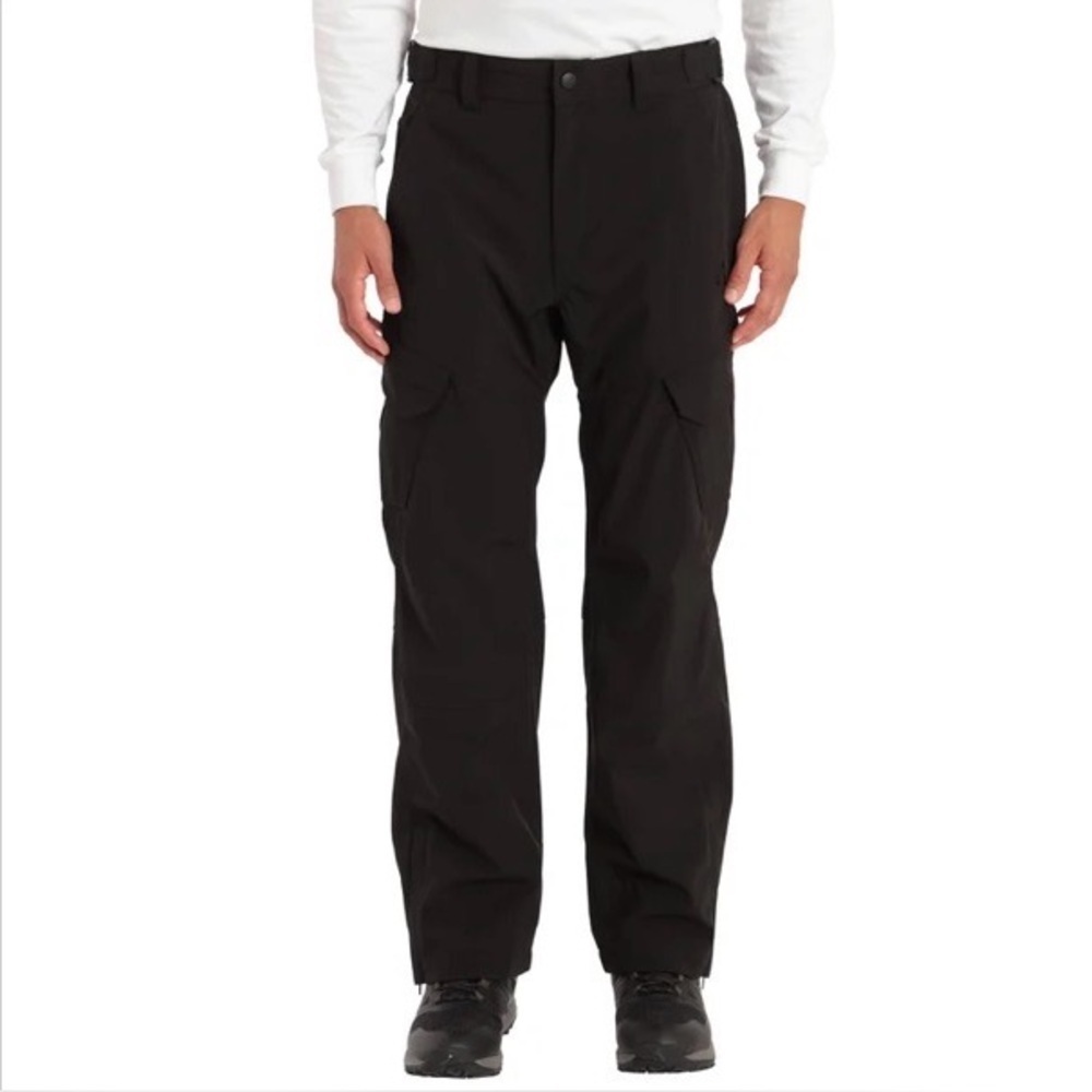 NWT Gerry Men’s Black Stretch Fleece Lined Snow Pants (Medium)